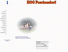 Tablet Screenshot of peschendorf.de